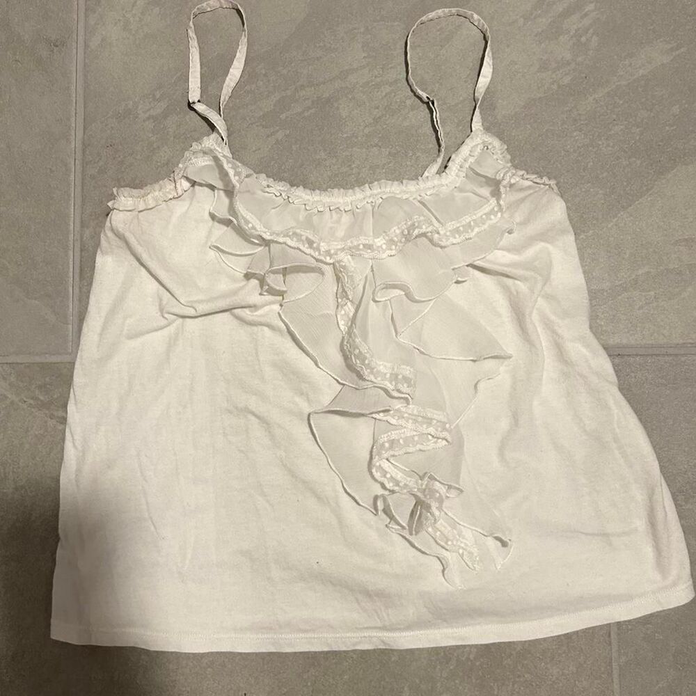 Hollister-co Women's White Blouse